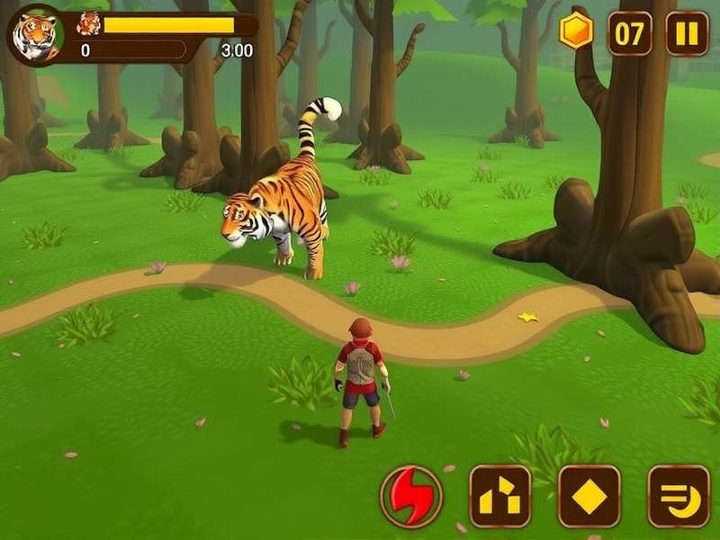 Bengal Tiger Quest Gameplay Screenshot